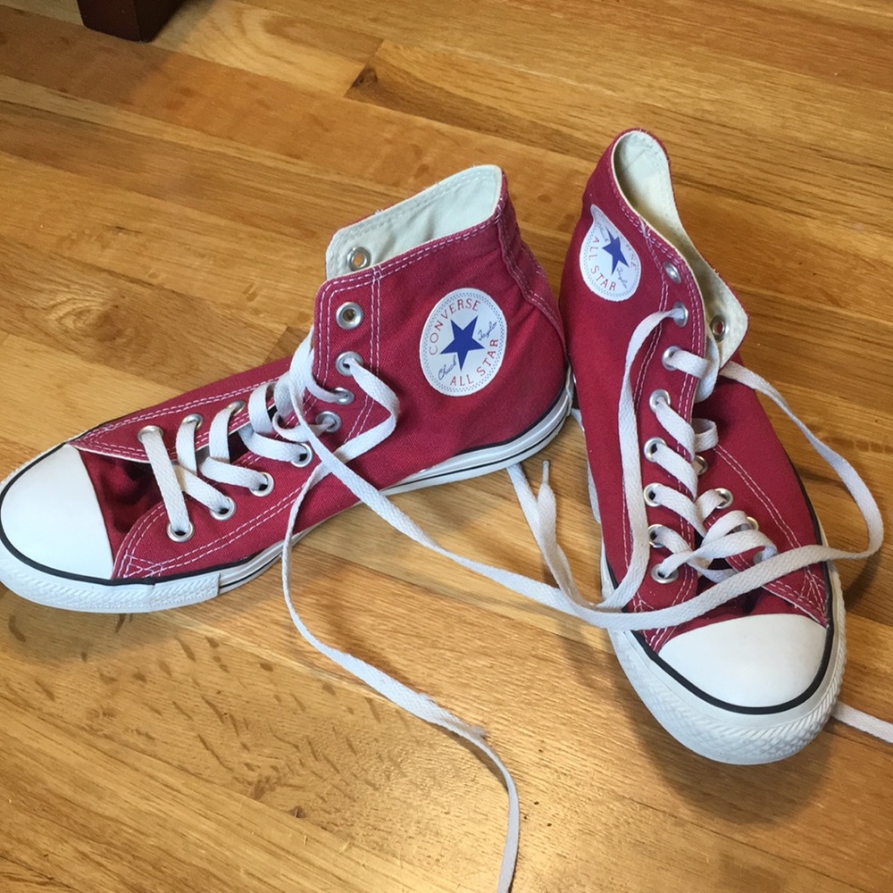 Red converse